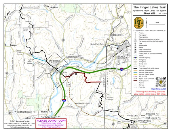 Maps of Chenango (County), New York